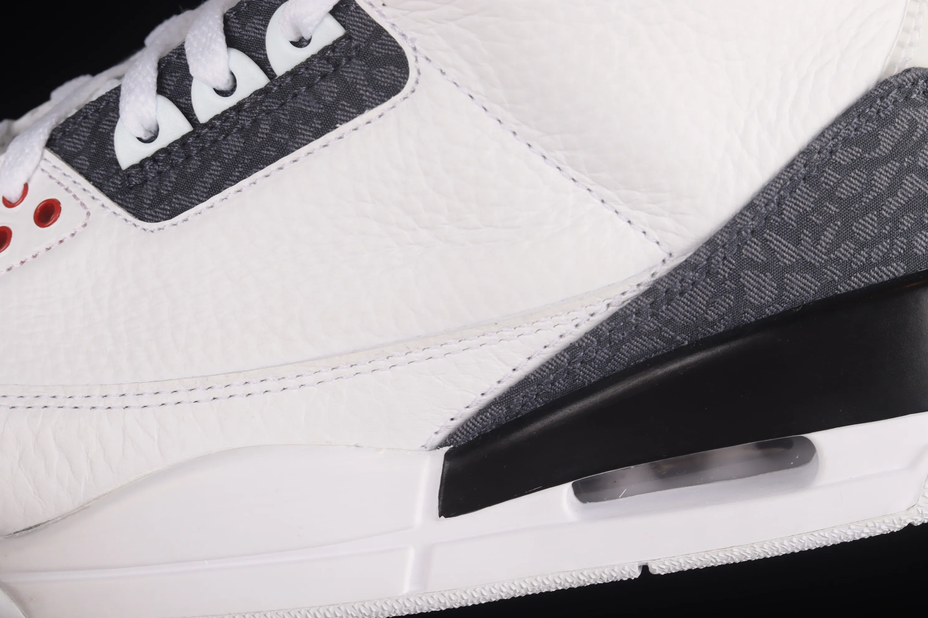 All categories Air Jordan Jordan series basketball shoes Air Jordan 3 foreign trade version Air Jordan 3 Retro SE-T AJ3 Jordan 3 denim new flame red CZ6433-100